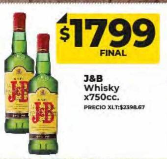 Supermayorista Vital J&b whisky oferta