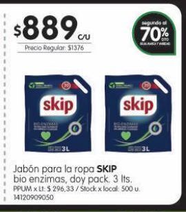 Jumbo Jabón para la ropa skip oferta