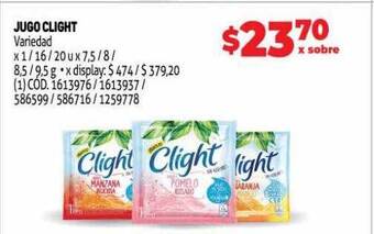Makro Jugo clight oferta
