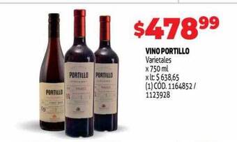 Makro Vino portillo oferta