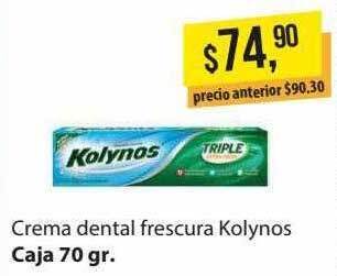 Supermercados Damesco Crema dental frescura kolynos oferta