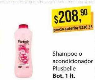 Supermercados Damesco Shampoo o acondicionador plusbelle oferta