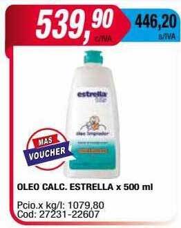 Maxiconsumo Oleo calc estrella oferta