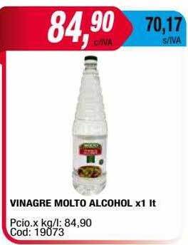 Maxiconsumo Vinagre molto alcohol oferta