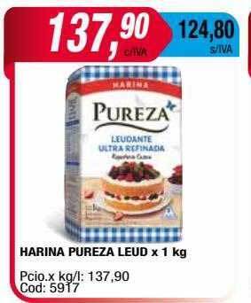 Maxiconsumo Harina pureza leud oferta