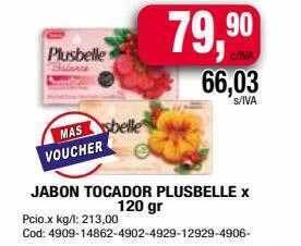 Maxiconsumo Jabon tocador plusbelle oferta