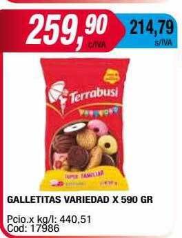 Maxiconsumo Galletitas variedad oferta