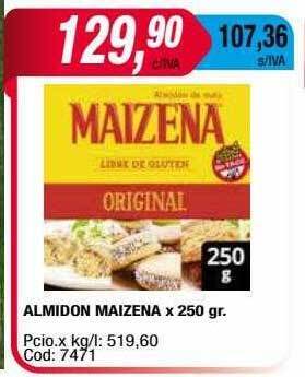 Maxiconsumo Almidon maizena oferta