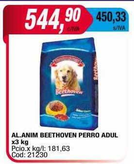 Maxiconsumo Al anim beethoven perro adul oferta