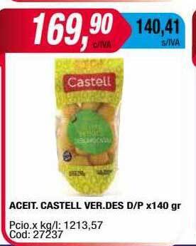 Maxiconsumo Aceit castell ver des dp oferta