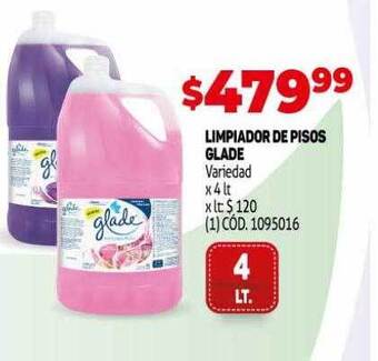 Makro Limpiador de pisos glade oferta