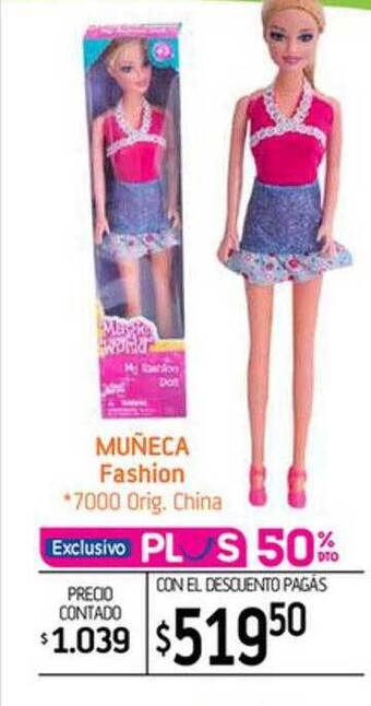 La Anonima Muñeca fashion oferta