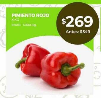 Super MAMI Pimiento rojo oferta