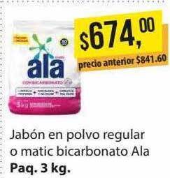 Supermercados Damesco Jabón en polvo regular o matic bicarbonato ala oferta