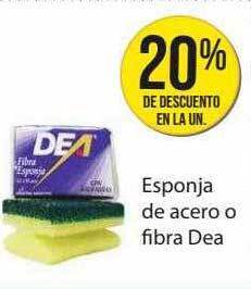 Supermercados Damesco Esponja de acero o fibra dea oferta