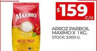 Supermercados DIA Arroz parboil maximo oferta