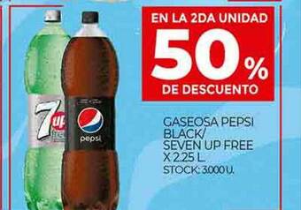 Supermercados DIA Gaseosa pepsi black-seven up free oferta