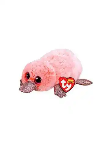 El Mundo del Juguete Peluches ty 14cm original ornitorrinco rosa oferta