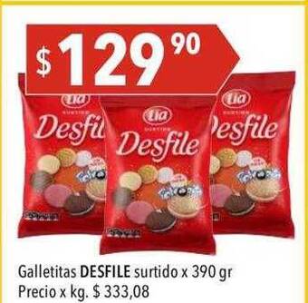 Hergo Galletitas desfile surtido oferta