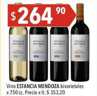 Hergo Vino estancia mendoza bivarietales oferta