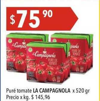 Hergo Puré tomate la campagnola oferta