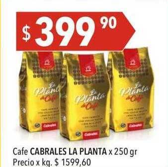Hergo Cafe cabrales la planta oferta