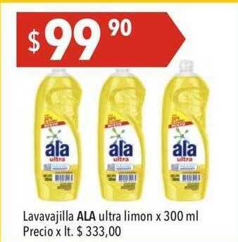 Hergo Lavavajilla ala ultra limon oferta