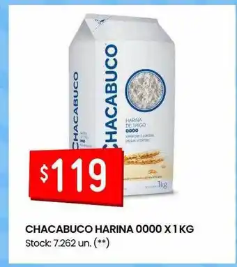 Changomas Chacabuco harina 0000 x 1kg oferta