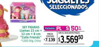 La Anonima Set figuras llamas 23 cm + 12 cm + 8 cm oferta