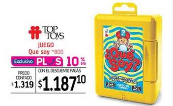 La Anonima Top toys juego que soy oferta