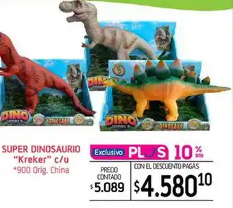 La Anonima Super dinosaurio oferta