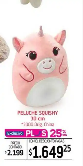 La Anonima Peluche squishy 30 cm oferta