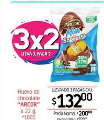 La Anonima Huevo de chocolate oferta