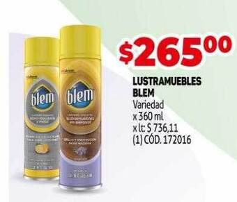 Makro Lustramuebles blem oferta