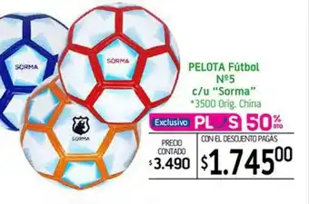 La Anonima Pelota fútbol n°5 c-u oferta
