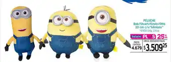 La Anonima Peluche bob-stuart-kevin-otto 20 cm oferta