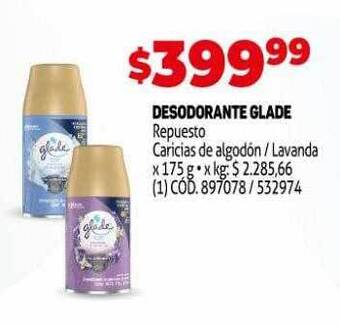 Makro Desodorante glade oferta