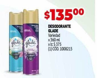 Makro Desodorante glade oferta