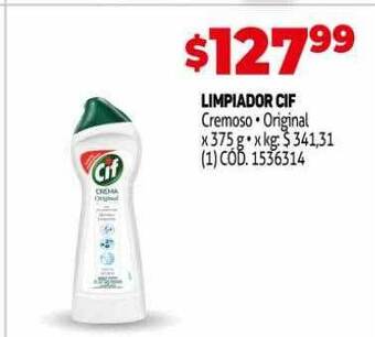 Makro Limpiador cif oferta