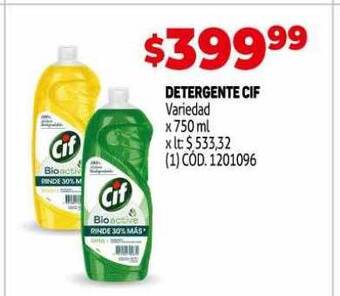 Makro Detergente cif oferta