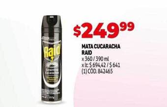 Makro Mata cucaracha raid oferta