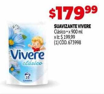 Makro Suavizante vivere oferta