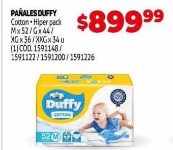 Makro Pañales duffy oferta