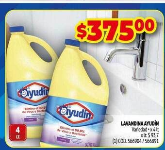 Makro Lavandina ayudín oferta