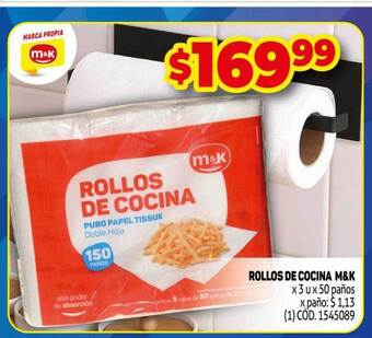 Makro Rollos de cocina m&k oferta