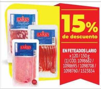 Makro Feteados lario oferta