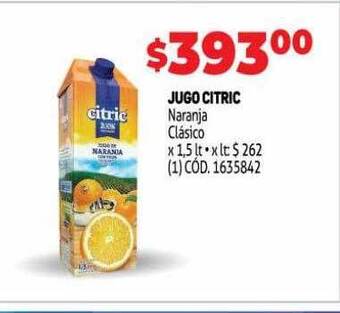 Makro Jugo citric oferta