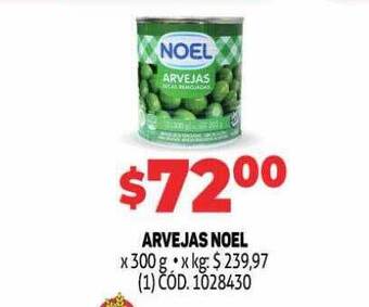 Makro Arvejas noel oferta