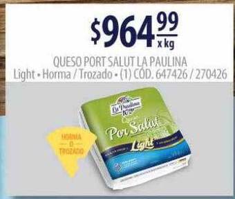 Makro Queso port salut la paulina oferta