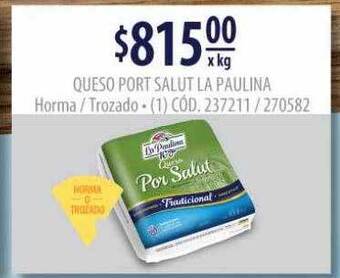 Makro Queso port salut la paulina oferta